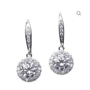 Kenneth Jay Lane Earrings Halo Drop earrings NWT